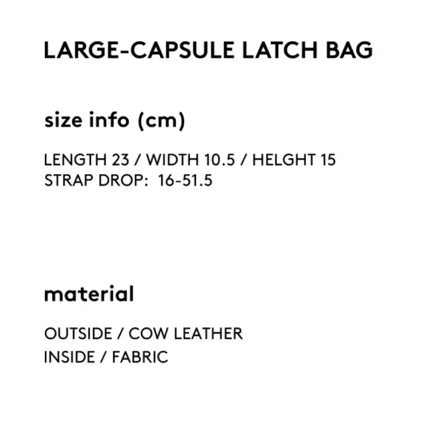 [BUNJANG] Cthulhu Large Red Leather Clutch / 크툴루 캡슐 래치백 (새상품)