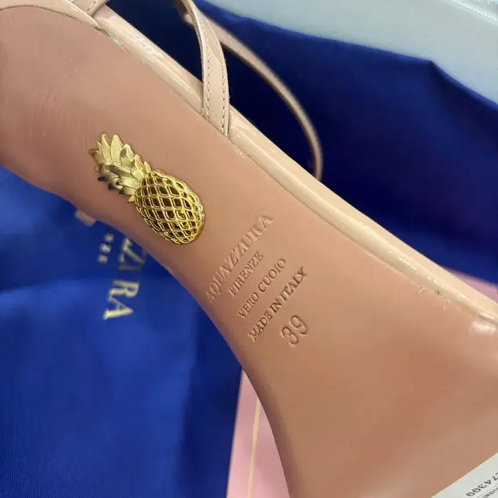 [BUNJANG] Aquazzura High Heel Sandals Powder Pink 39 / 아쿠아주라 하이힐 샌들 파우더핑크 39사이즈