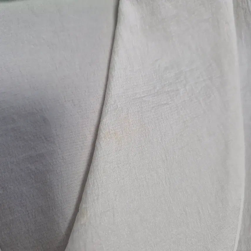 [BUNJANG] ZARA White Puff Sleeve Blouse Shirt / 자라 화이트 블라우스 퍼프 셔츠