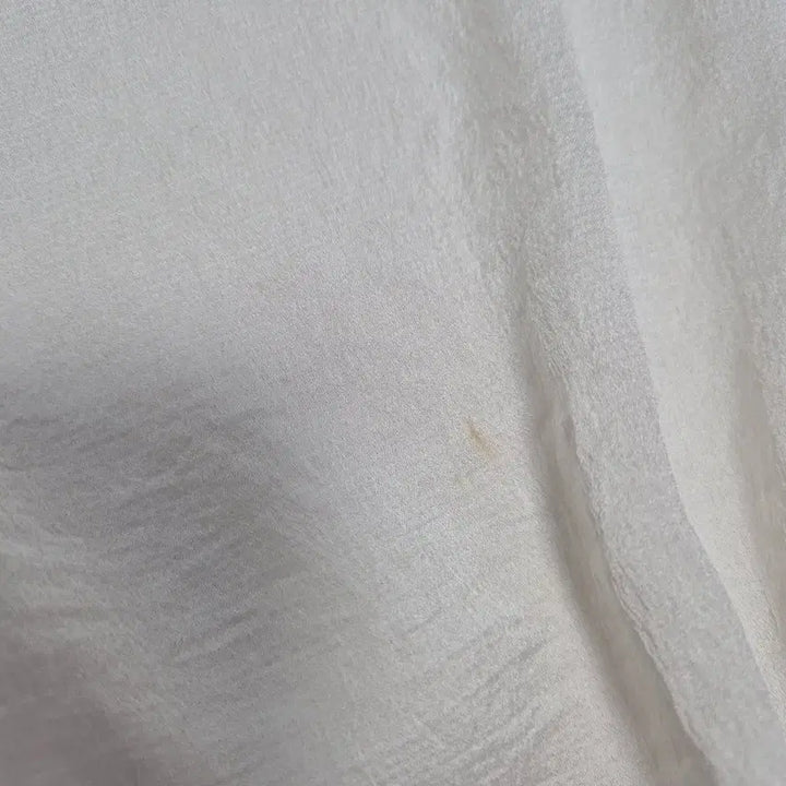 [BUNJANG] ZARA White Puff Sleeve Blouse Shirt / 자라 화이트 블라우스 퍼프 셔츠