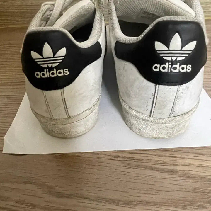 [BUNJANG] Adidas Superstar White Black Sneakers / 아디다스 슈퍼스타 흰검 스니커즈