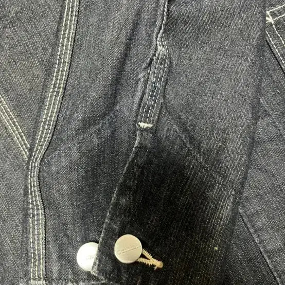 [BUNJANG] Carhartt Denim Chore Coat Work Jacket / 칼하트 데님 초어 코트 워크 자켓