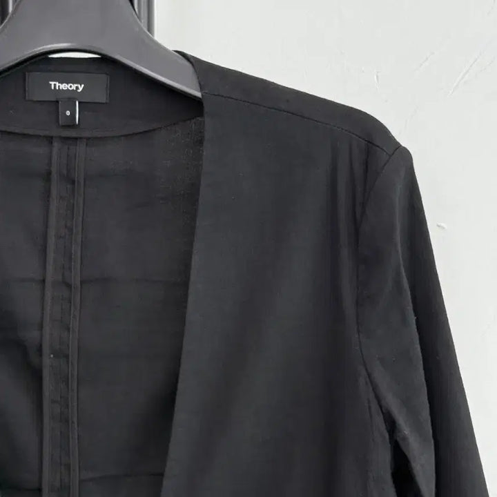 [BUNJANG] Theory Linen Viscose Black Jacket / 정품 Theory 띠어리 린넨 비스코스 블랙 자켓