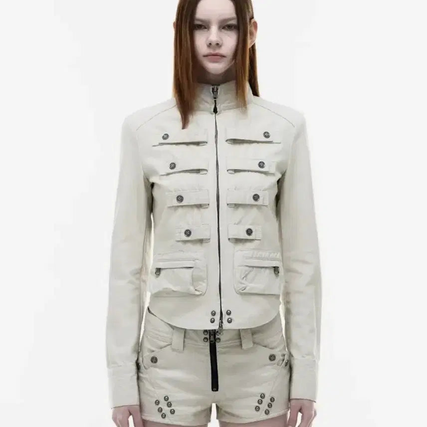 [BUNJANG] Opus BONNY COTTON JACKET IVOR / 오퍼스Opus/ Op. 03 BONNY COTTON JACKET IVOR