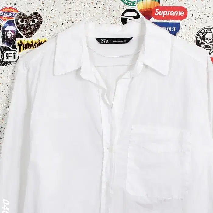 [BUNJANG] Zara Simple Shirt Blouse Women&