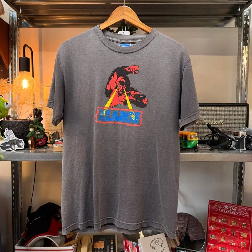 [BUNJANG] X-Large Vintage Fading Street T-shirt / 90 00S 엑스라지 하드 페이딩 데미지 빈티지 스트릿 티셔츠 S