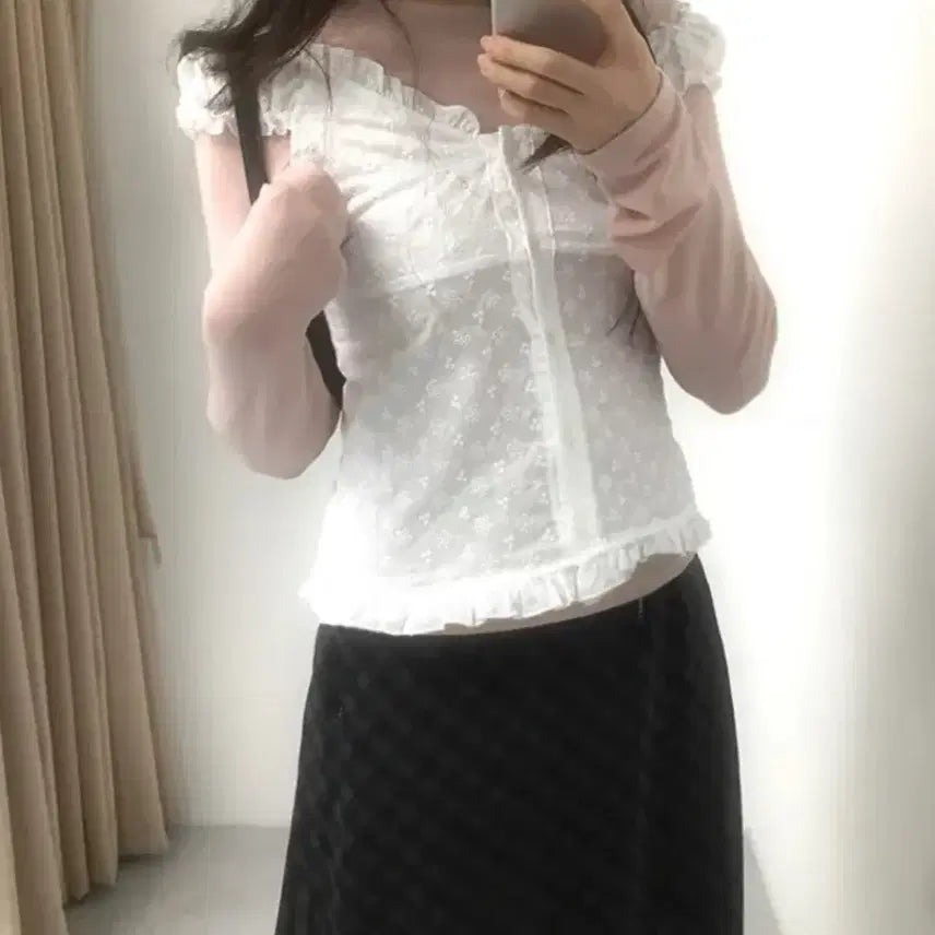[BUNJANG] Checkered Midi Skirt / 체크 미디 스커트