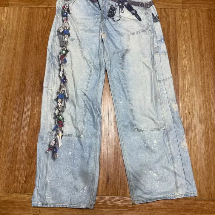 [SOLD OUT] [2]GRAILZ KEYCHAIN DENIM