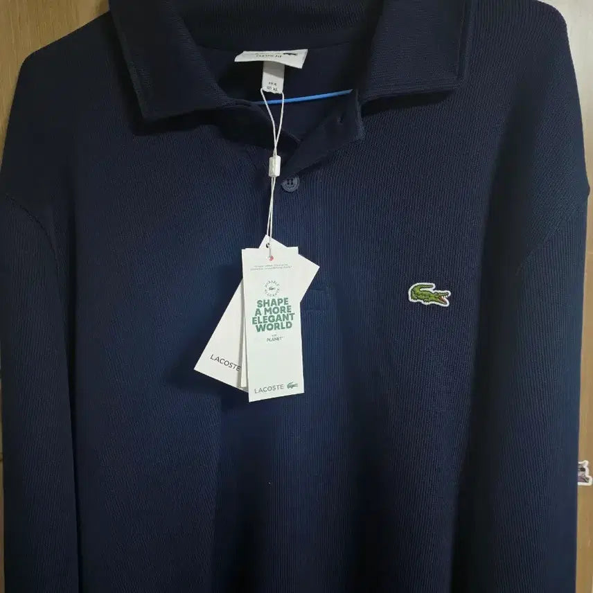[SOLD OUT] 라코스테 카라 니트 네이비 XL