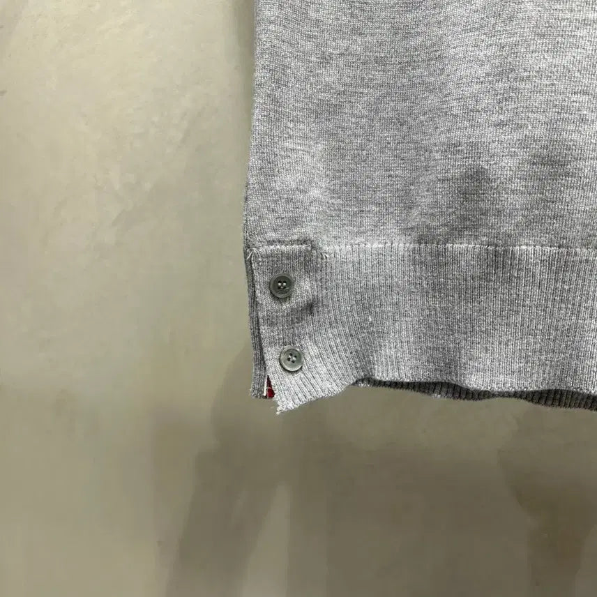 [BUNJANG] TB Merino Wool Short Sleeve Knit Top / TB 4선바 메리노울 반팔 니트 / 3color