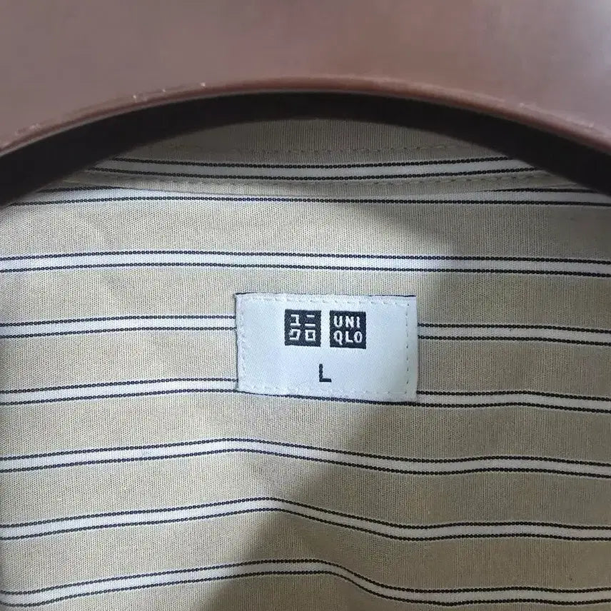 [BUNJANG] Uniqlo Striped Shirt L / 유니클로 스트라이프 셔츠 L
