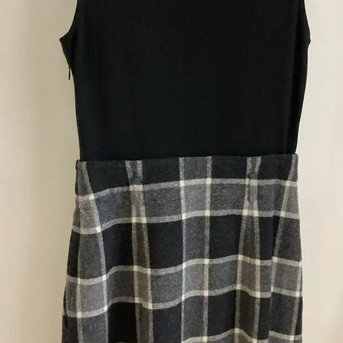 [BUNJANG] Theory Checkered Skirt Midi Dress / 띠어리 원피스