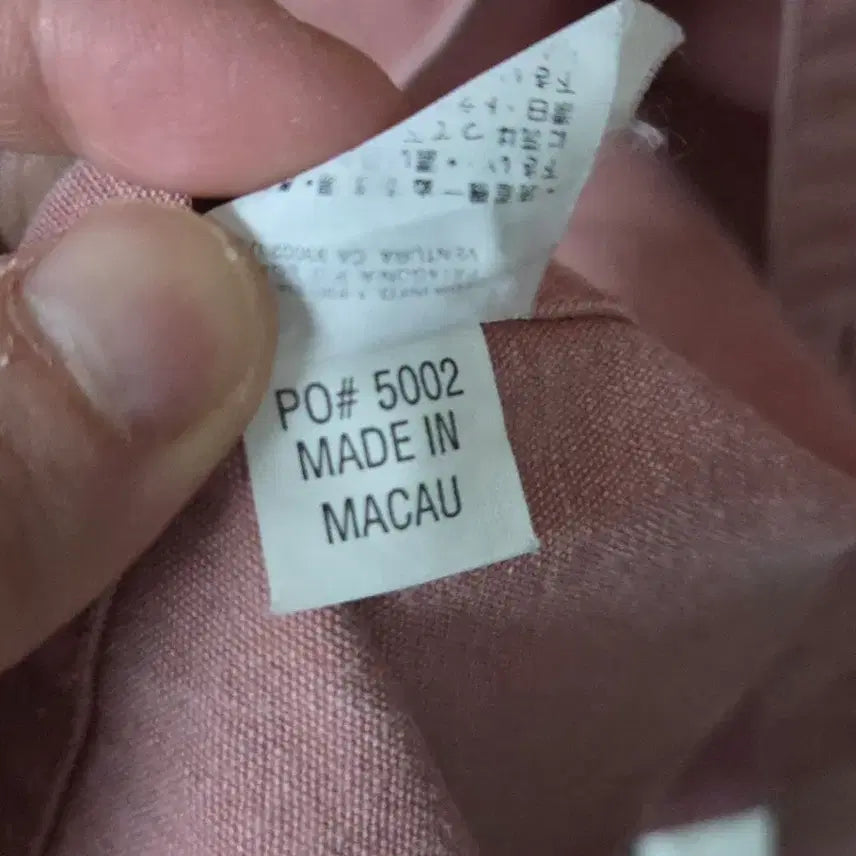 [BUNJANG] Patagonia 95s Dirty Pink Work Shirt / (L)파타고니아 95s 더티핑크 워크셔츠 105