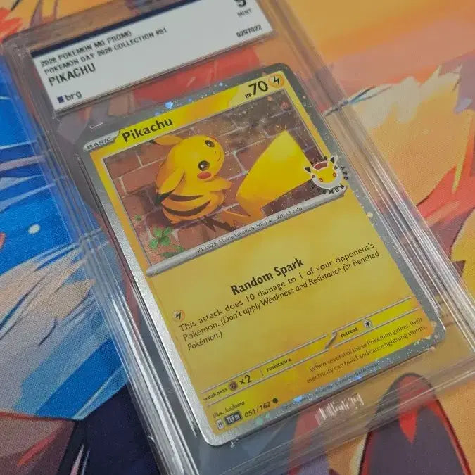 [BUNJANG] Pokemon Pikachu 30th Anniversary North American Promo Card (Graded 9 Mint) / 30주년 북미 피카츄 프로모 포켓몬 카드 (9 MINT)