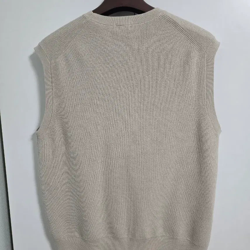 [BUNJANG] Uniqlo Knit Vest Beige L / 유니클로 니트 조끼 L 베이지
