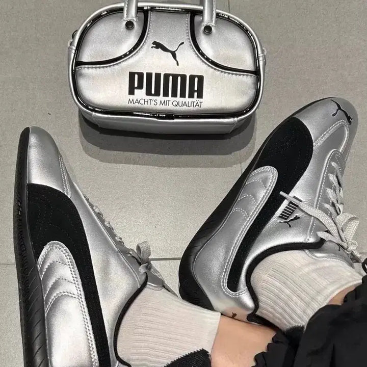 [BUNJANG] Puma Speedcat Metallic Sneakers 240mm / 푸마 SPEEDCAT METALLIC 운동화 240mm