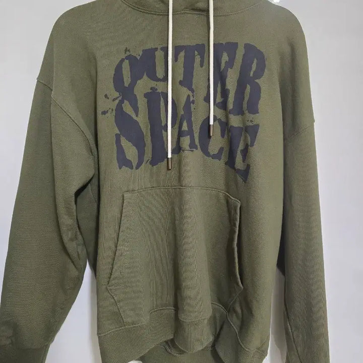 [SOLD OUT] 에즈카톤 스페이스 헤비코든 후드티 카키 M