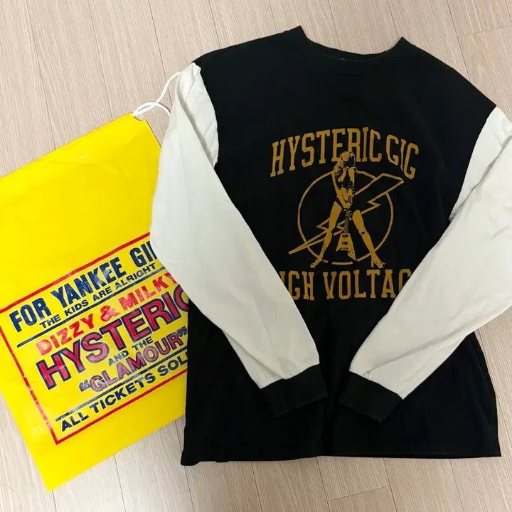 [SOLD OUT] 히스테릭글래머 롱슬리브