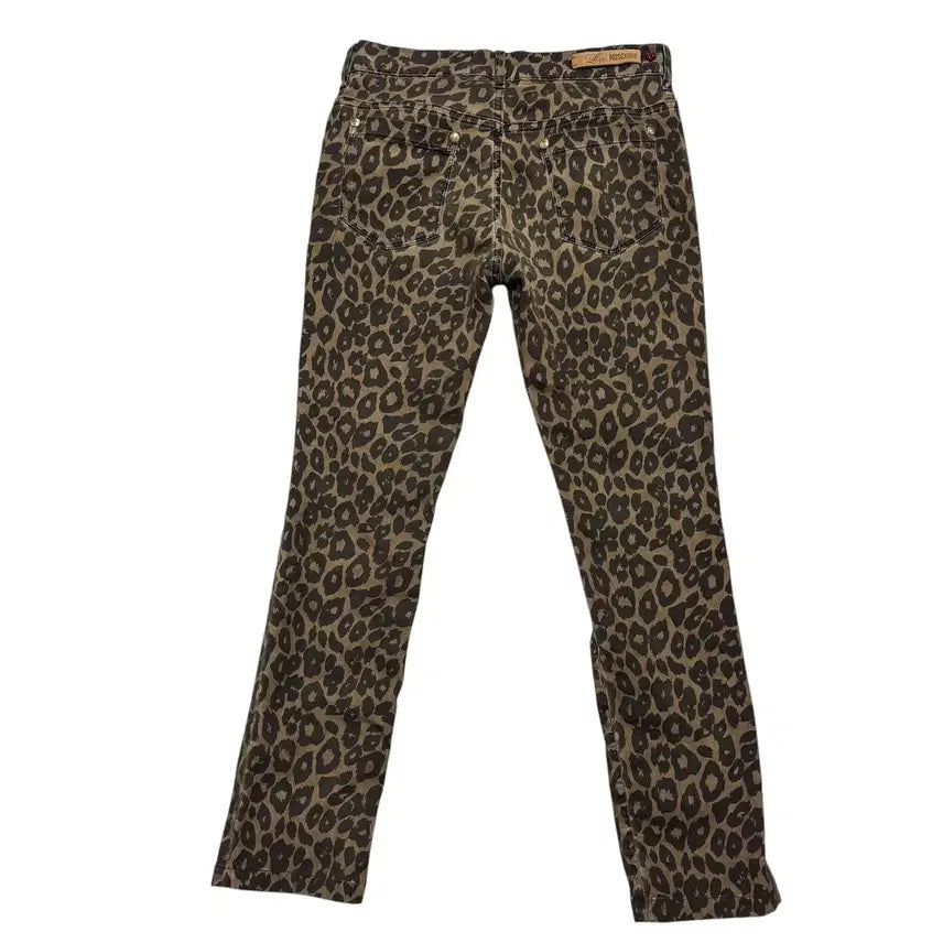 [BUNJANG] Moschino Love Leopard Pants / 모스키노 러브 레오파드 팬츠