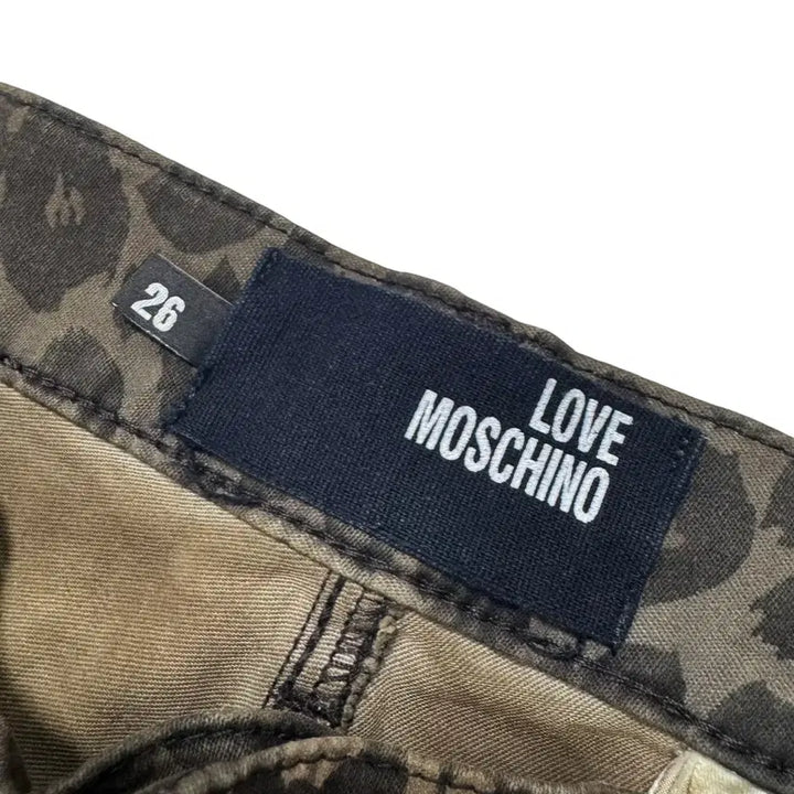 [BUNJANG] Moschino Love Leopard Pants / 모스키노 러브 레오파드 팬츠