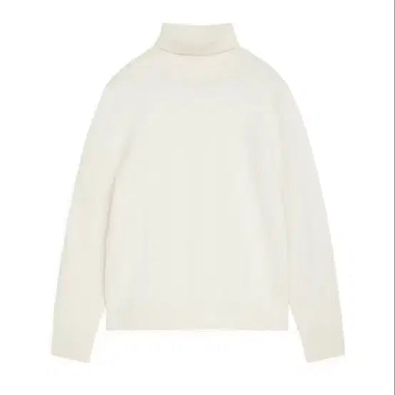 [BUNJANG] ARKET Merino Wool Heavy Knit Roll Neck Sweater (Off-White, L) / 아르켓 메리노울 혜비 롤 넥