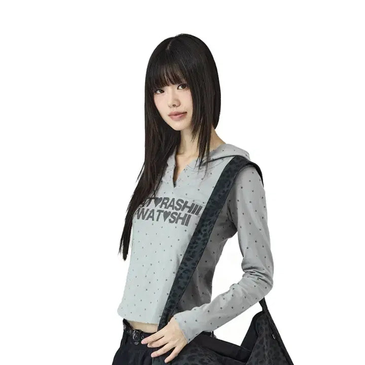 [BUNJANG] TheOpenProduct Leopard Reversible Messenger Bag Charcoal / 밈더워드로브 레오파드 호피 리버시블백 차콜 메신저백