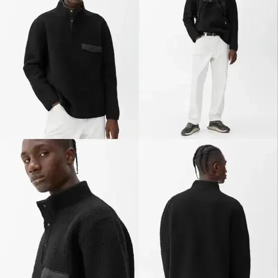 [BUNJANG] Arket Boiled Wool Jumper / 아르켓 보일드 울 점퍼