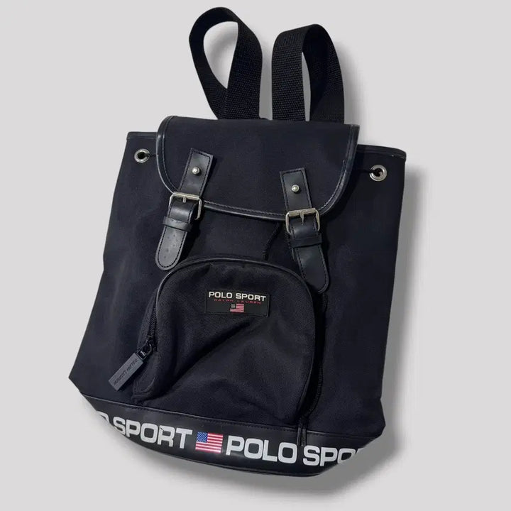 [BUNJANG] Polo Sport Mini Drawstring Backpack / 폴로 스포츠 미니 복조리 백팩