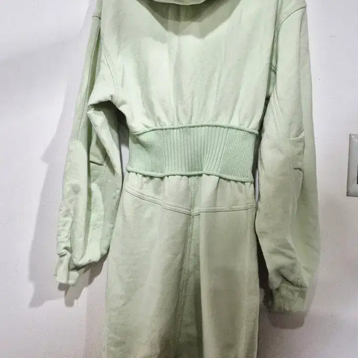 [BUNJANG] SJYP Mint Hoodie Dress / 한섬  SJYP 민트색 후드 원피스