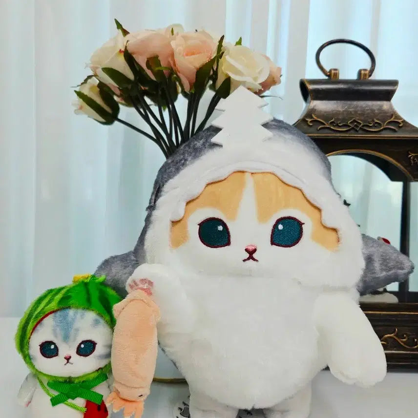 [BUNJANG] Mofusand Plush Doll and Keyring Set / 모후샌드 인형+ 키링세트 새상품