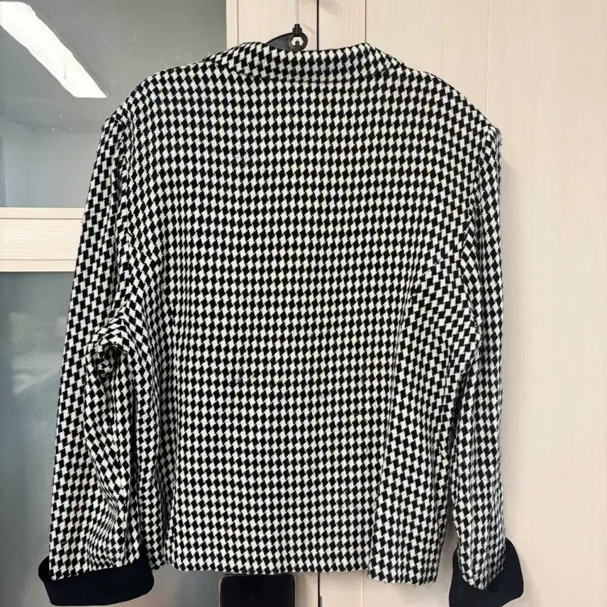[BUNJANG] Vintage Houndstooth Check Jacket / 미국빈티지_하운드투스 체크자켓 (드라이완료)