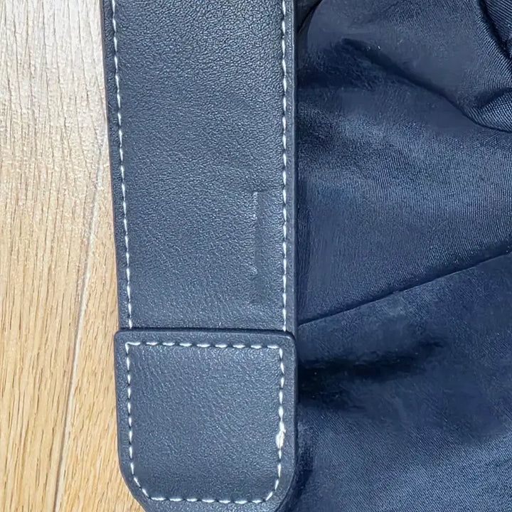 [SOLD OUT] 마뗑킴 martin kim 네이비 토트백 겸 숄더백