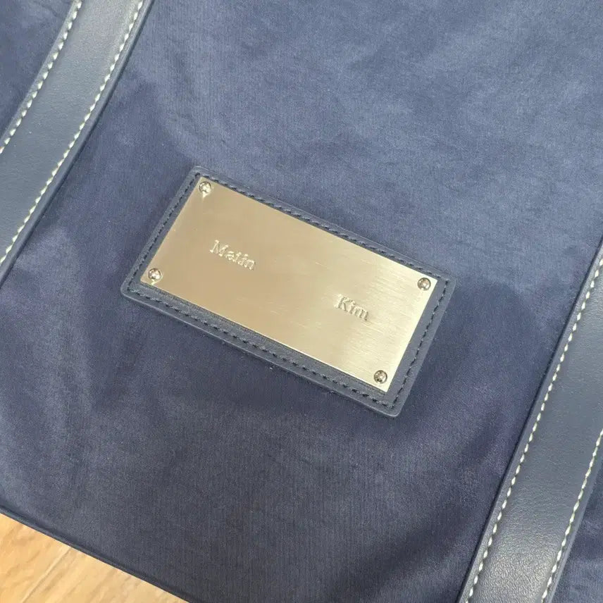 [SOLD OUT] 마뗑킴 martin kim 네이비 토트백 겸 숄더백
