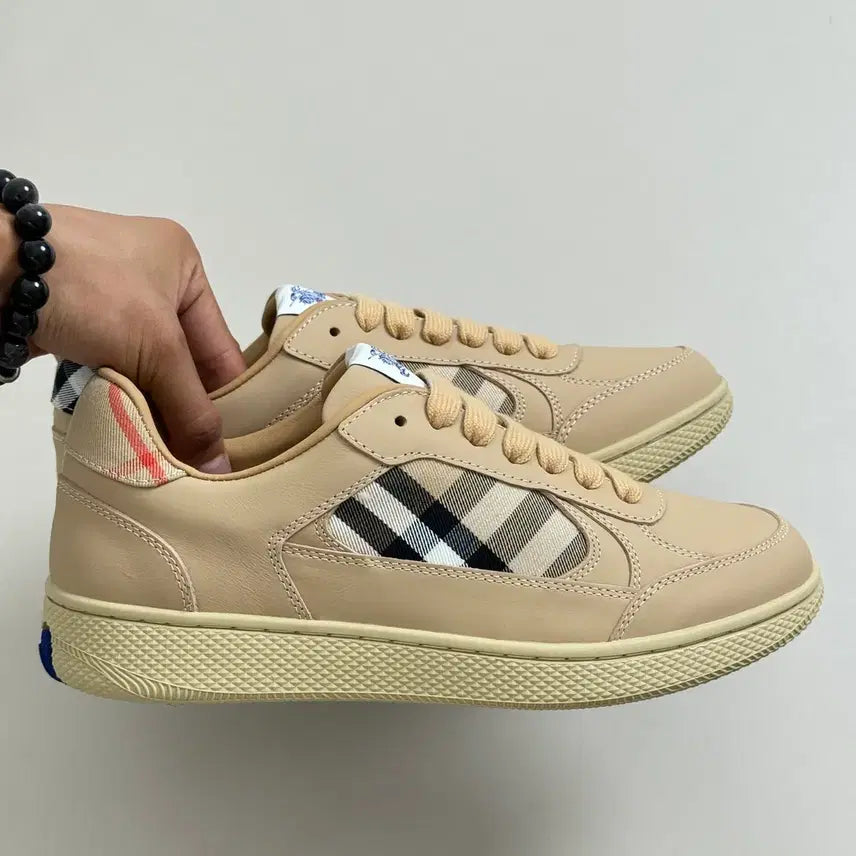 [BUNJANG] Burberry Check Sneakers Men&