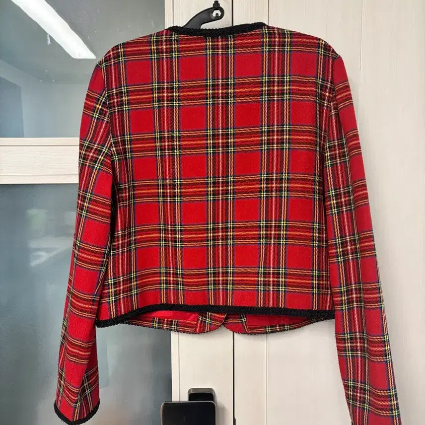 [BUNJANG] Vintage Tartan Check Jacket / 마국빈티지ㅡ타탄체크 자켓