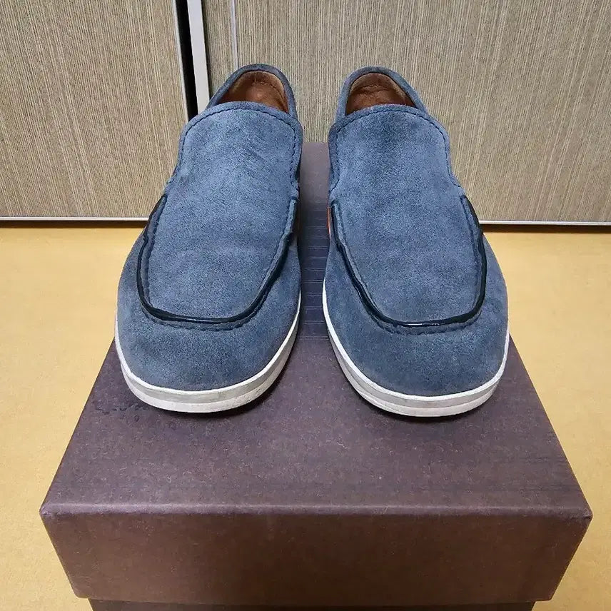 [BUNJANG] Ermenegildo Zegna Suede Loafers 245 / 제냐 로퍼 스웨이드 245