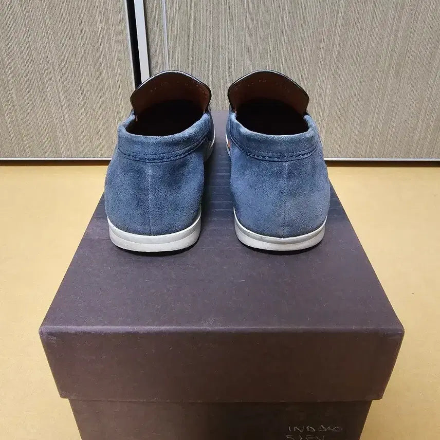 [BUNJANG] Ermenegildo Zegna Suede Loafers 245 / 제냐 로퍼 스웨이드 245