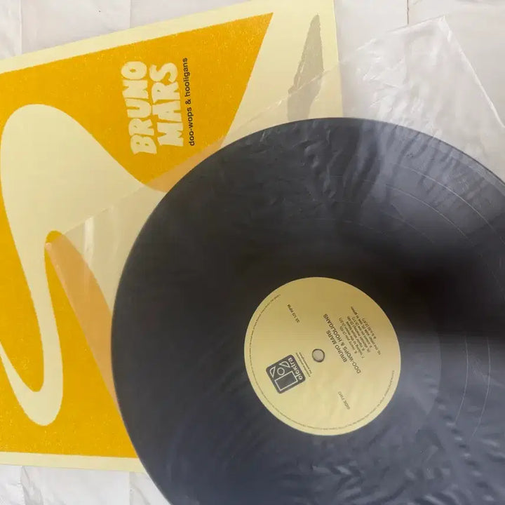 [BUNJANG] Bruno Mars Doo-Wops LP Vinyl / 브루노 마스 Doo-Wops 앨범 LP 바이닐