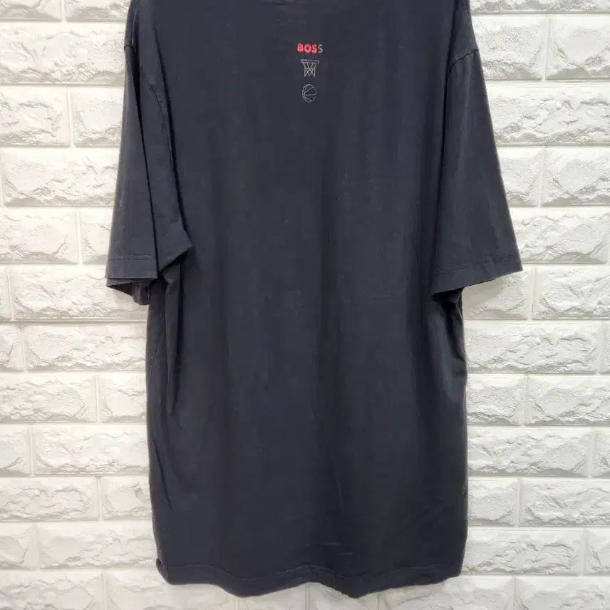 [BUNJANG] NBA BOSS Toronto Raptors Black T-shirt / NBA *BOSS 블랙 반팔 라운드티 105-110사이즈 k616