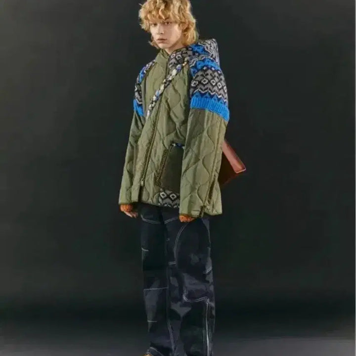[BUNJANG] Anderson Bell Knit Patch Jumper / [M] 앤더슨벨 퀄티트 니트패치