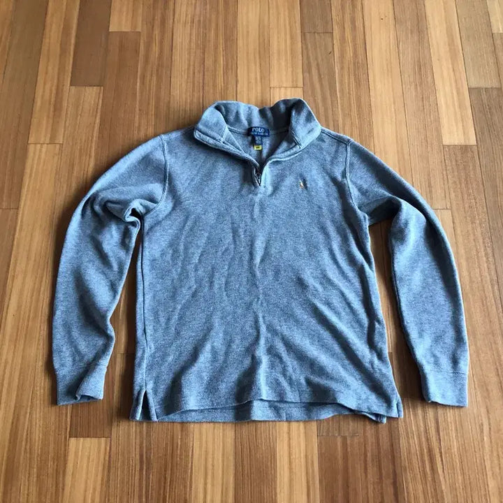 [BUNJANG] Polo Ralph Lauren Boys Half Zip-Up Gray XL / 폴로 랄프로렌 보이즈 하프 집업 그레이 18-20 XL