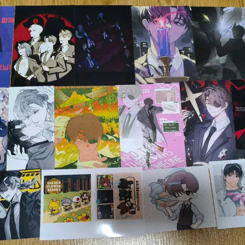 [BUNJANG] Kwai-dam Chulgeun Hyonmu 1 Team D-jo Security Team Postcard, Print, Photocard, Sticker / 괴담출근 현무1팀 D조 경비조 엽서 프박 포카 스티커 찌라시