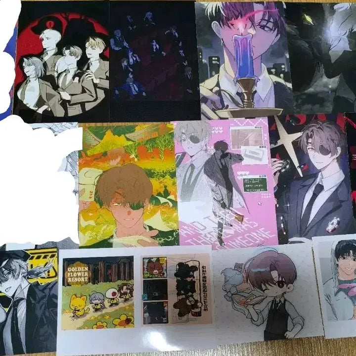 [BUNJANG] Kwai-dam Chulgeun Hyonmu 1 Team D-jo Security Team Postcard, Print, Photocard, Sticker / 괴담출근 현무1팀 D조 경비조 엽서 프박 포카 스티커 찌라시