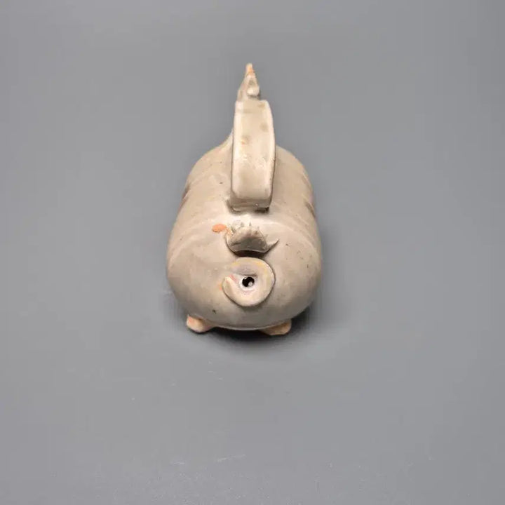 [SOLD OUT] 백자 청자유 계수호형 연적 중국도자기 골동품 미술품 수집품