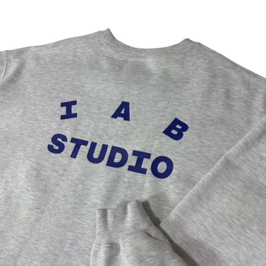 [BUNJANG] Iab Studio Light Gray Sweatshirt XXL / 아이앱 스튜디오 라이트그레이 맨투맨