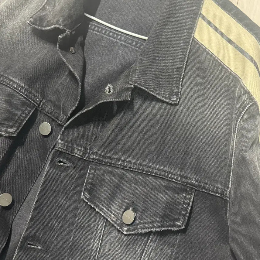 [BUNJANG] Palm Angels Denim Jacket / [L] 팜엔젤스 데님자켓