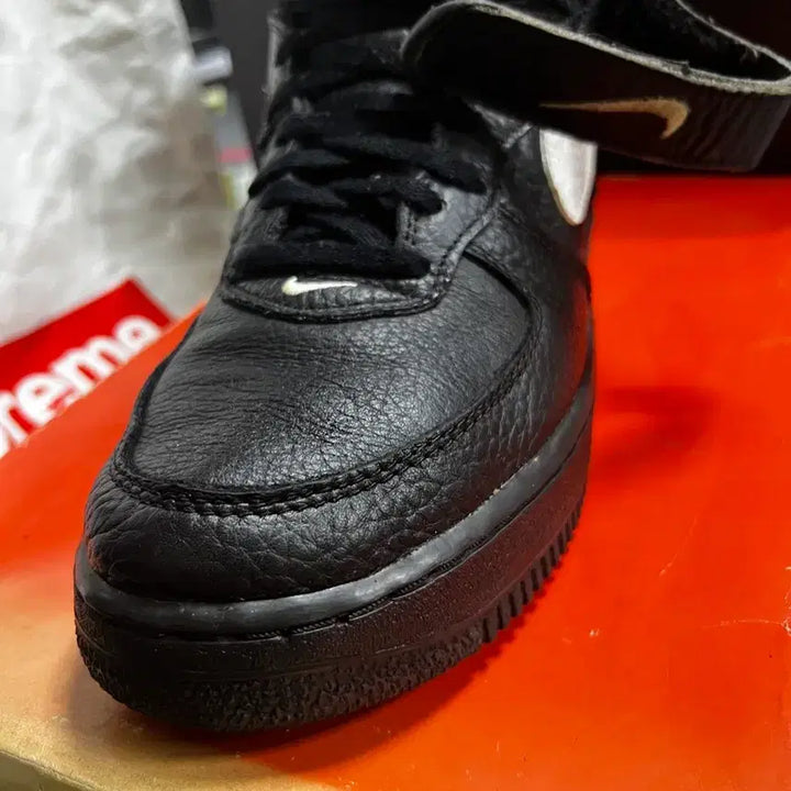 [BUNJANG] 1995 Nike Air Force 1 High "NYC" Black - Size 275 (US 9.5) / 95년 나이키 에어포스 1 하이 NYC 275 박스