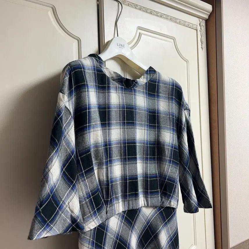 [SOLD OUT] (정품)마쥬 체크 원피스 43 사이즈