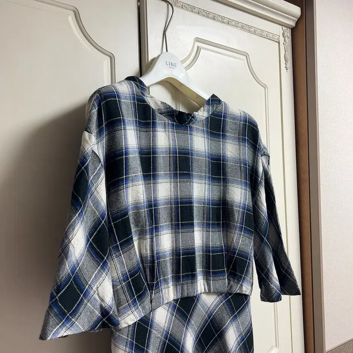 [SOLD OUT] (정품)마쥬 체크 원피스 43 사이즈