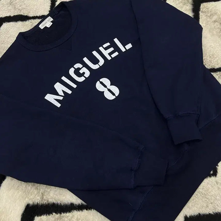 [BUNJANG] Thomas Moore Miguel Sweatshirt Navy (M) / [M]토마스모어 미구엘 맨투맨/네이비